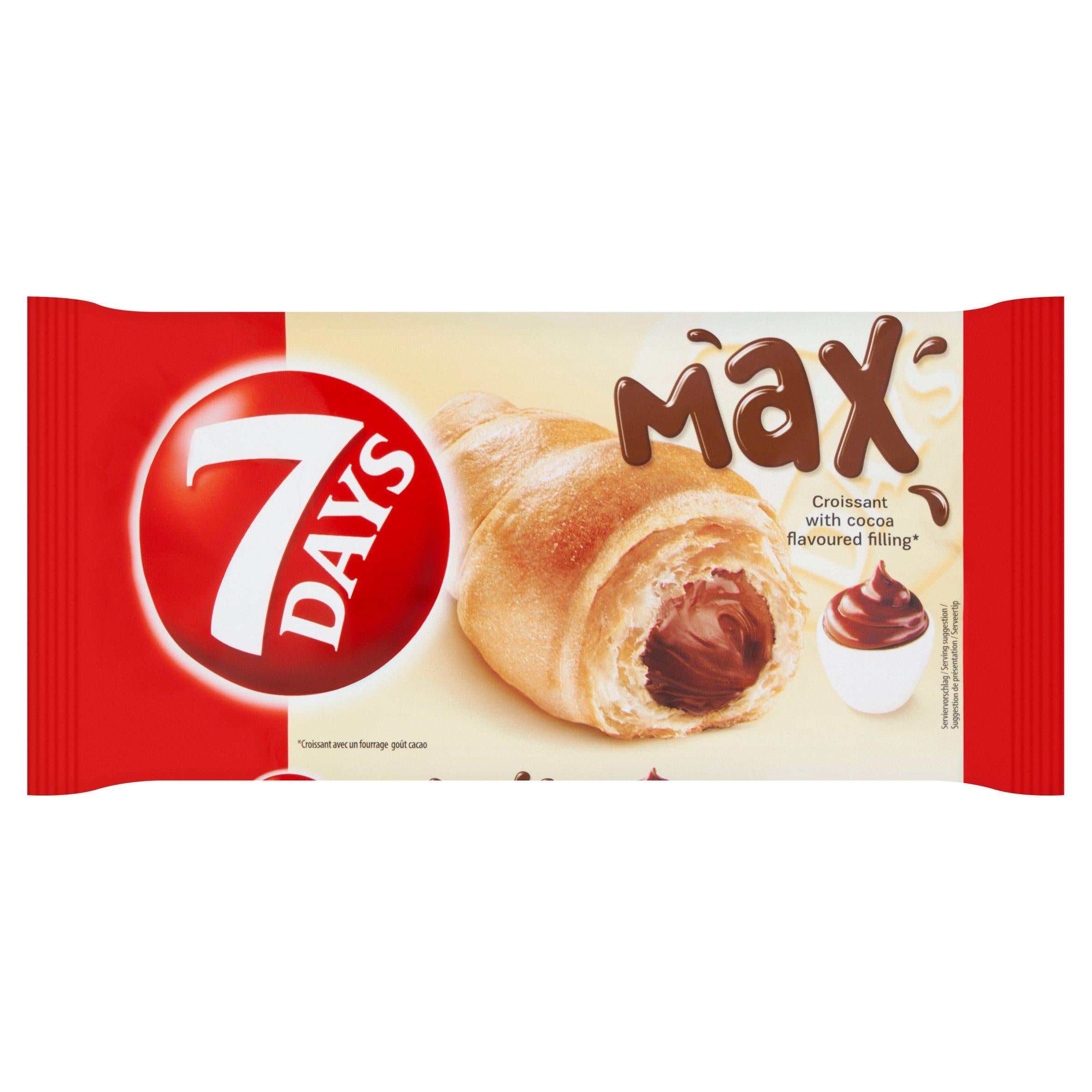 7 Days Croissant with Cocoa Filling Mах 80g Tastes of the World Sainsburys   