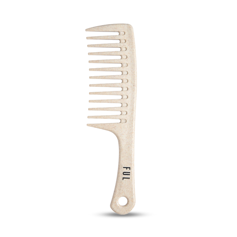 Ful wide tooth comb for wet and dry hair, UK version