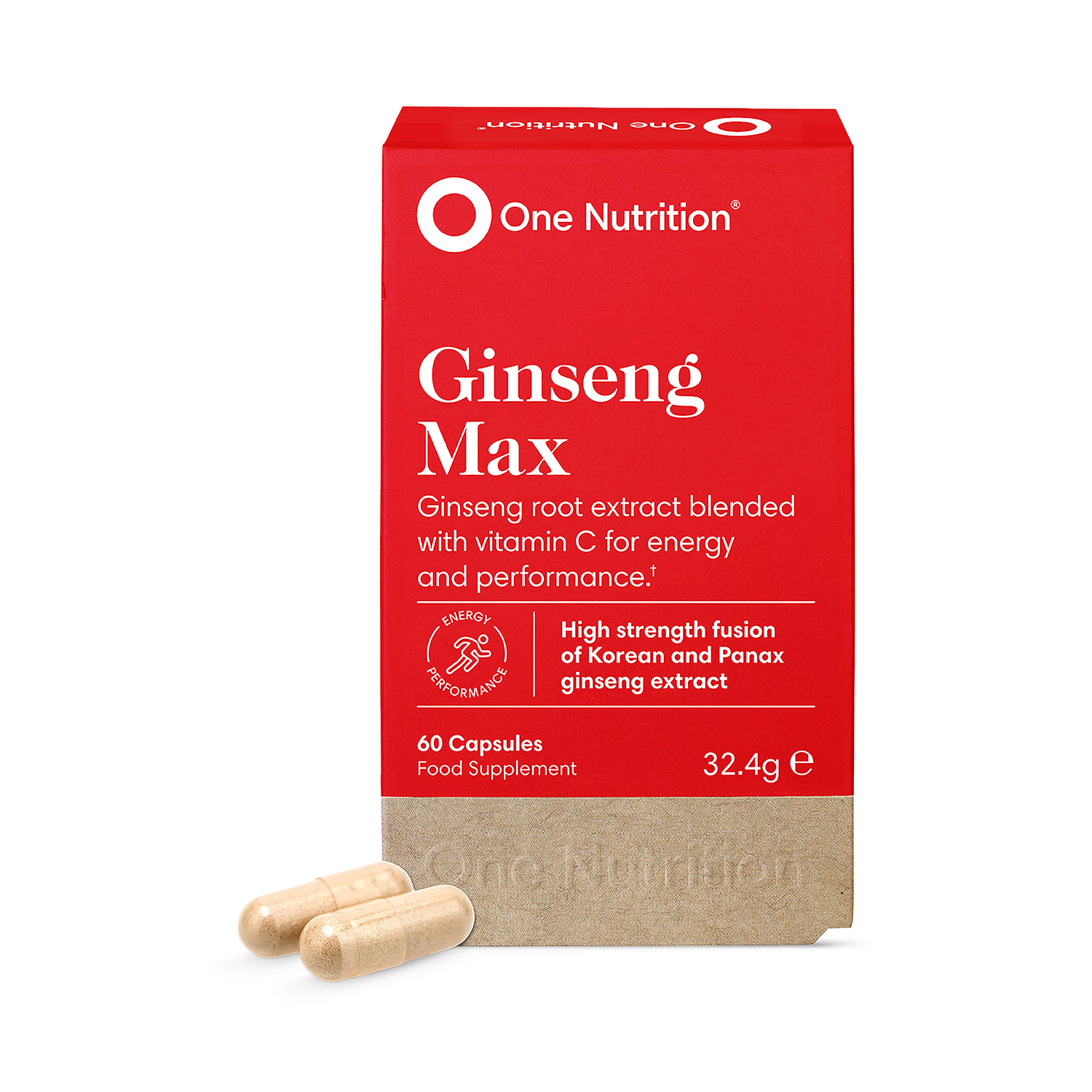 One Nutrition Ginseng Max 60 capsules - British product