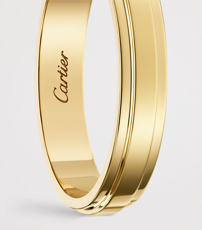 Cartier yellow gold wedding ring, UK version