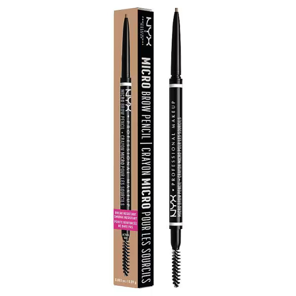 NYX Micro Brow Pencil Blonde shade, imported from the UK