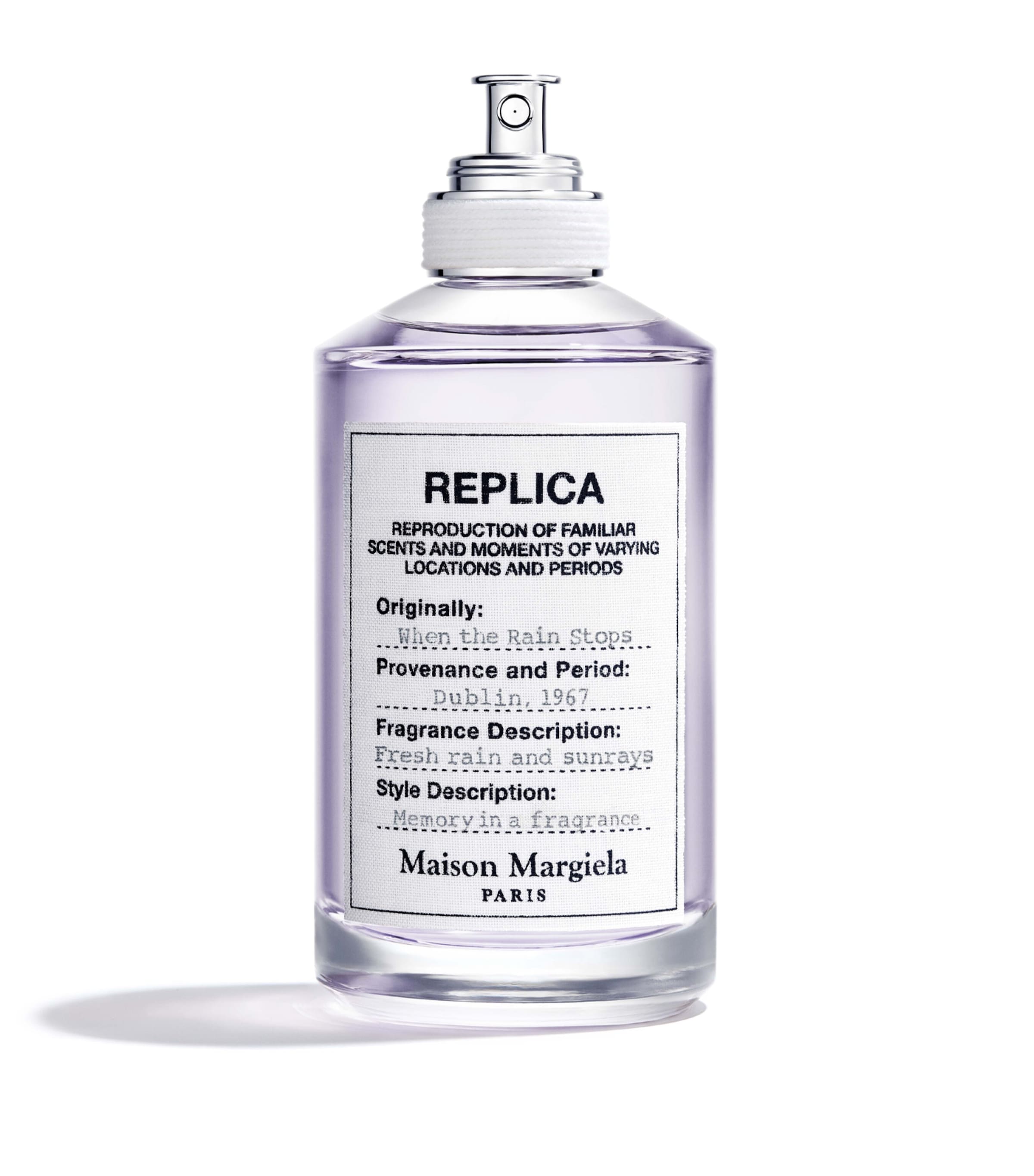 Maison Margiela When the Rain Stops fragrance 30-100ml, imported from the UK