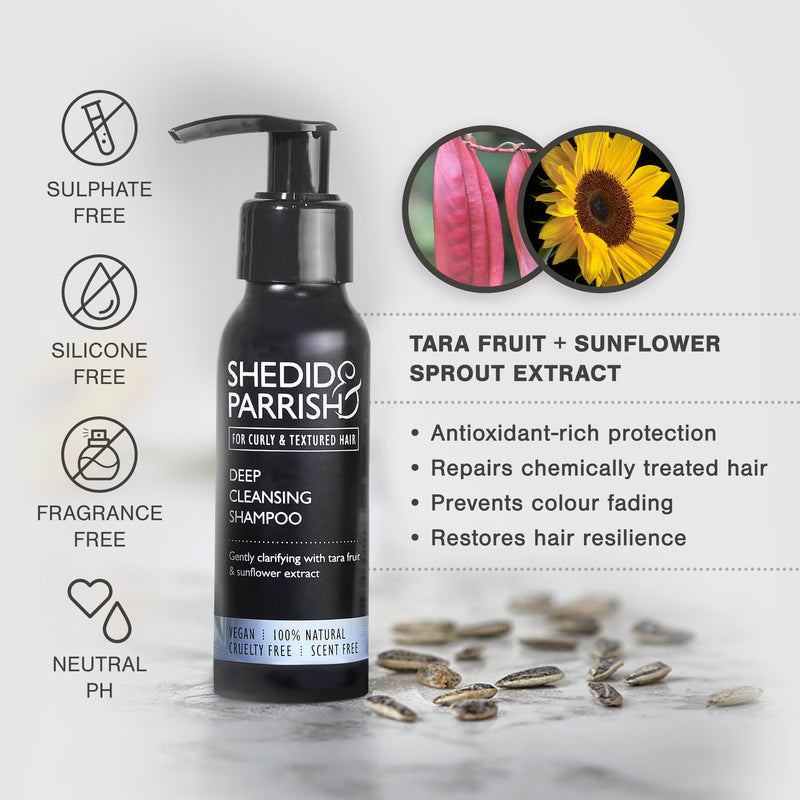 Shedid & Parrish deep cleansing mini shampoo 75ml - British product