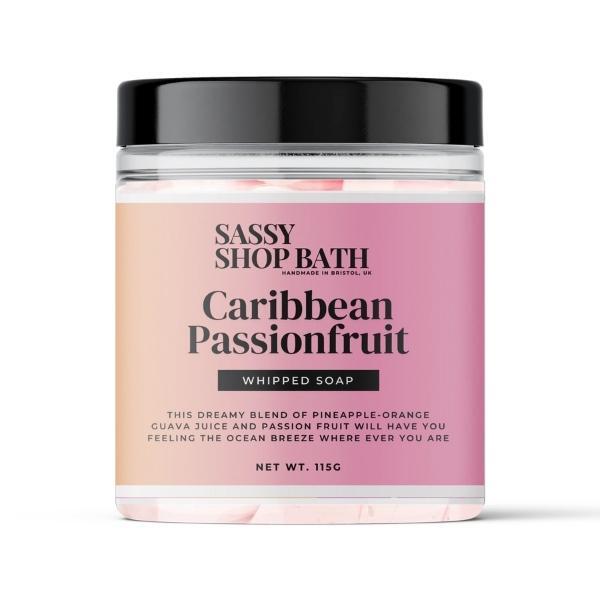 Sassy Shop Wax  Caribbean Passionfruit Whipped Soap 115g GOODS Superdrug   