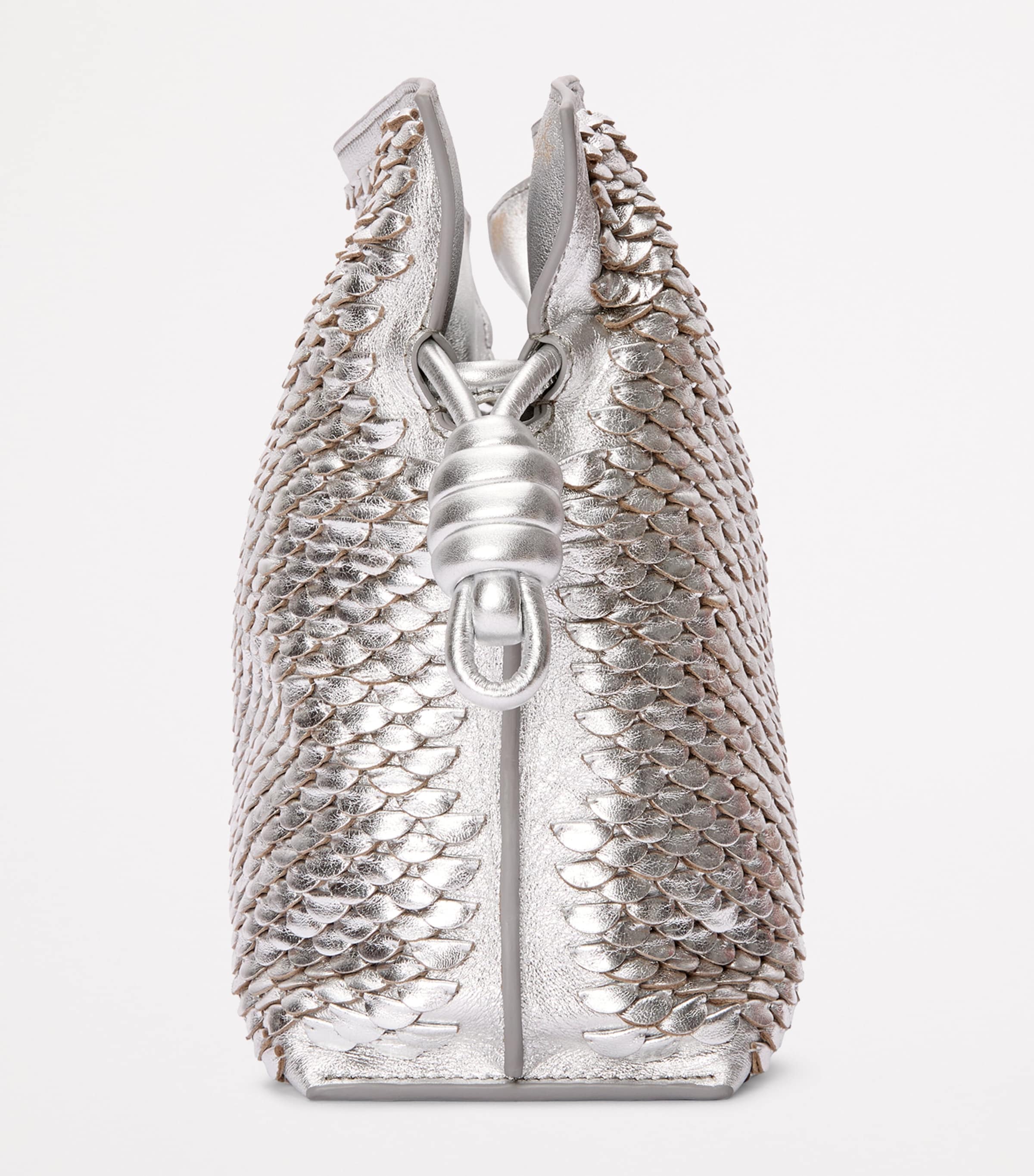 LOEWE Flamenco clutch brown leather scales - British product