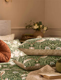 William Morris Strawberry Thief pillowcases cotton sateen, imported from the UK
