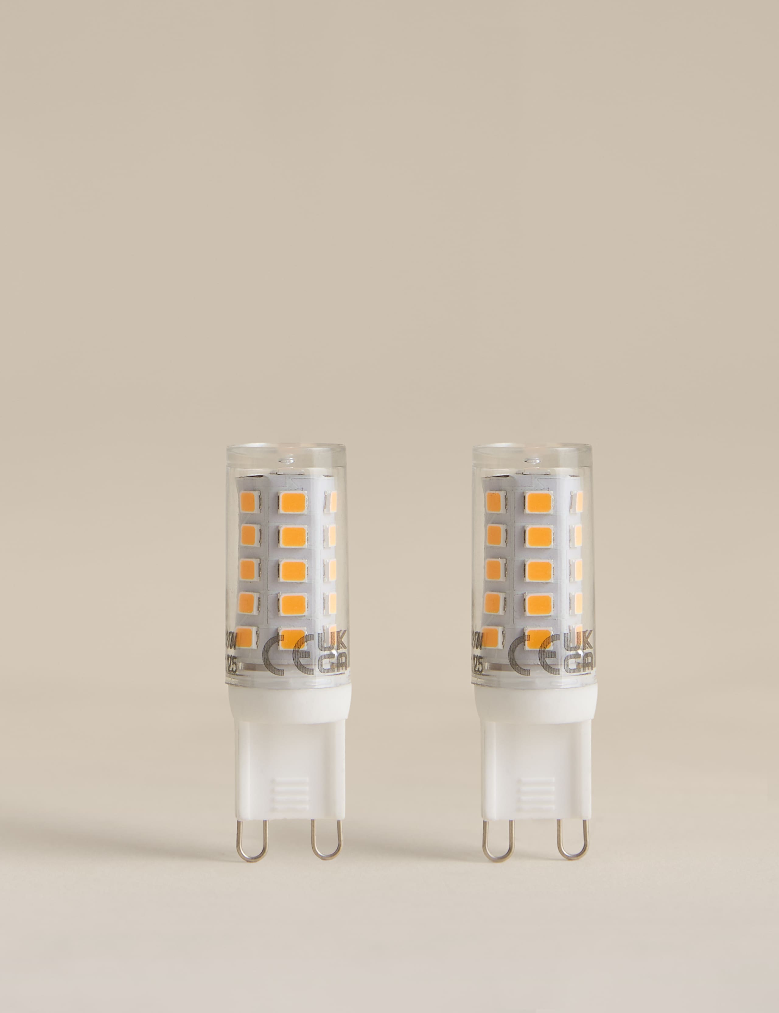 LED light bulbs 3W G9 2 pack, imported from the UK