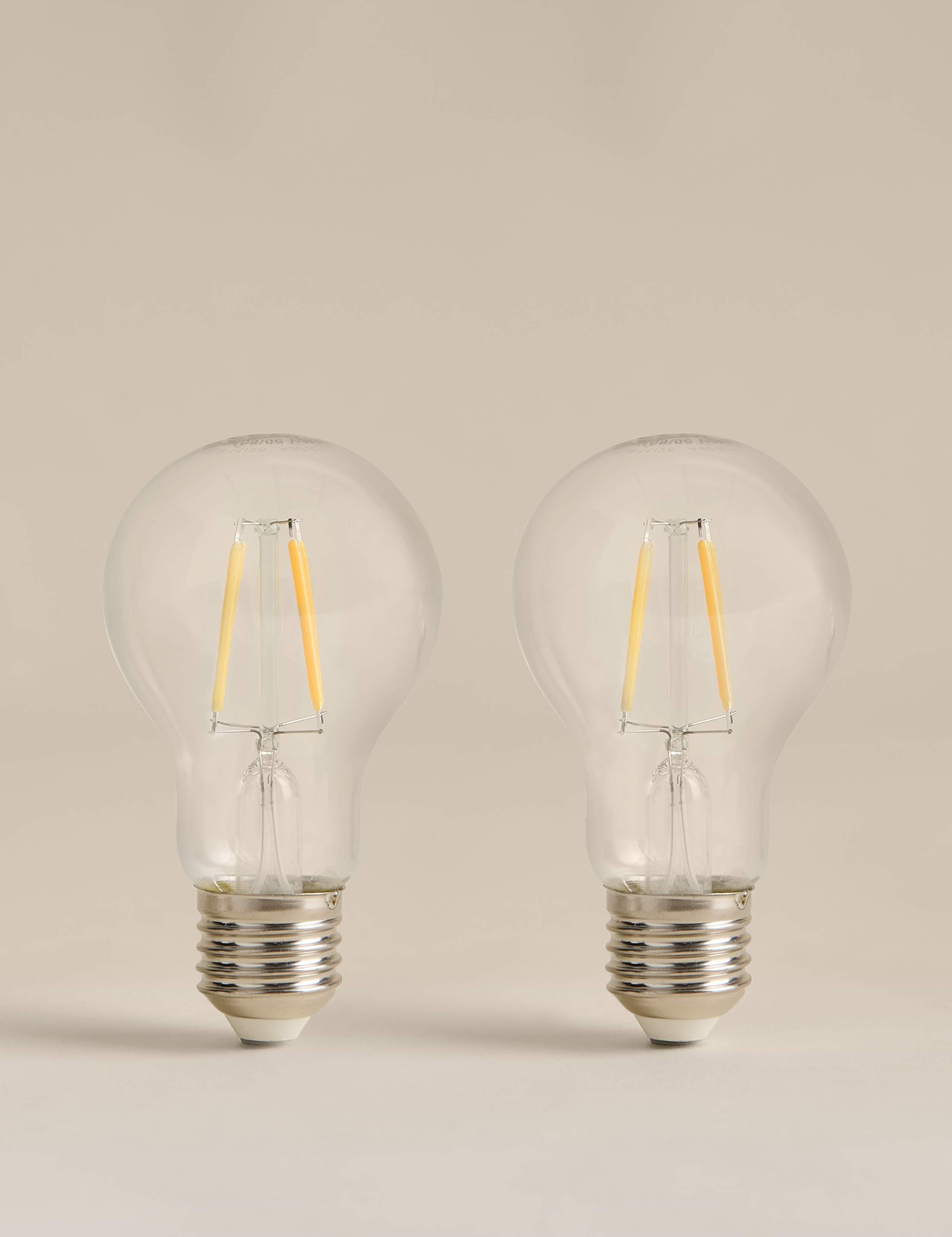 2 pack 4W E27 LED bulbs - British product