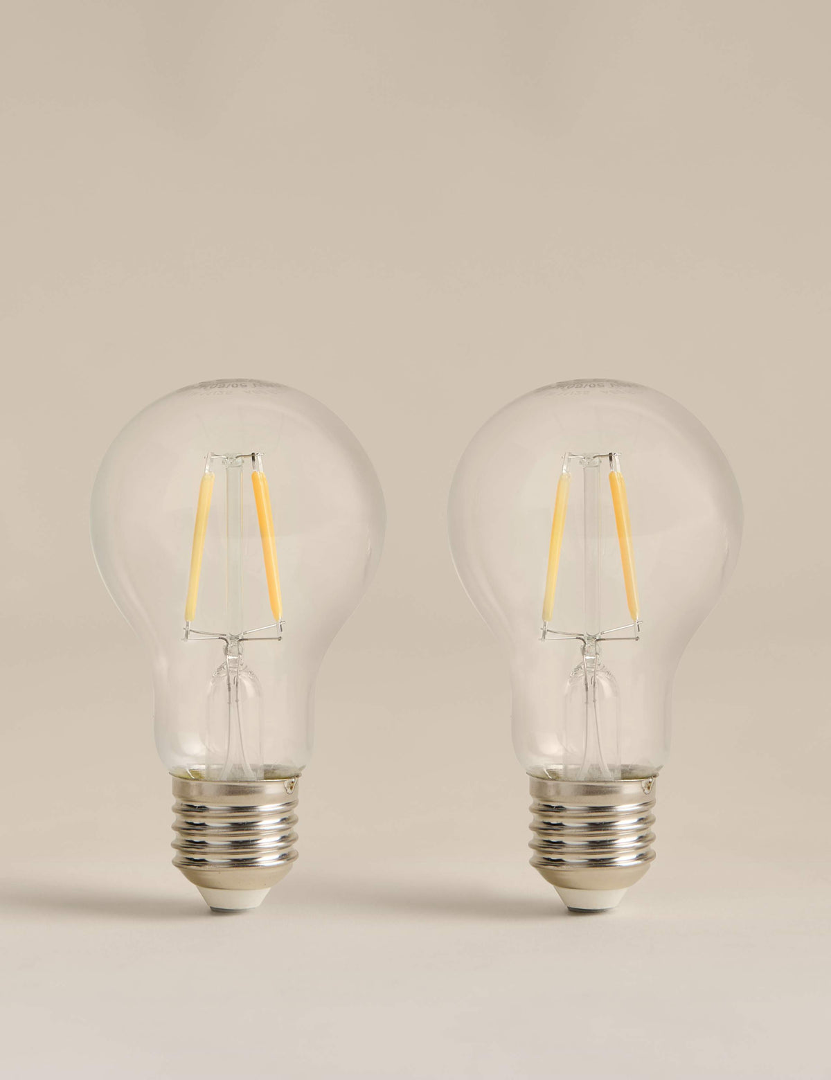 2 pack 4W E27 LED bulbs - British product