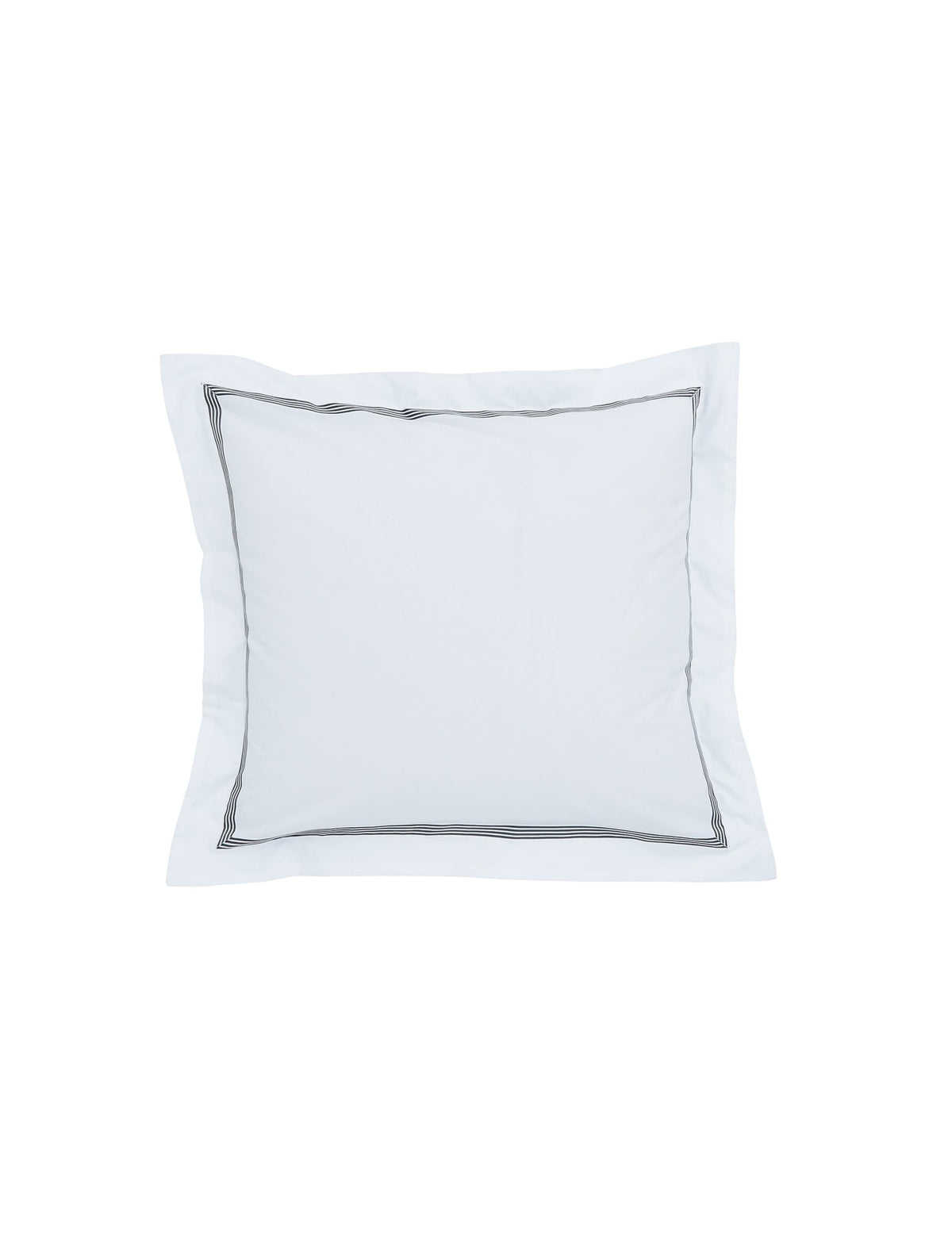 Bedeck of Belfast pure cotton square pillowcases 2 pack, imported from the UK