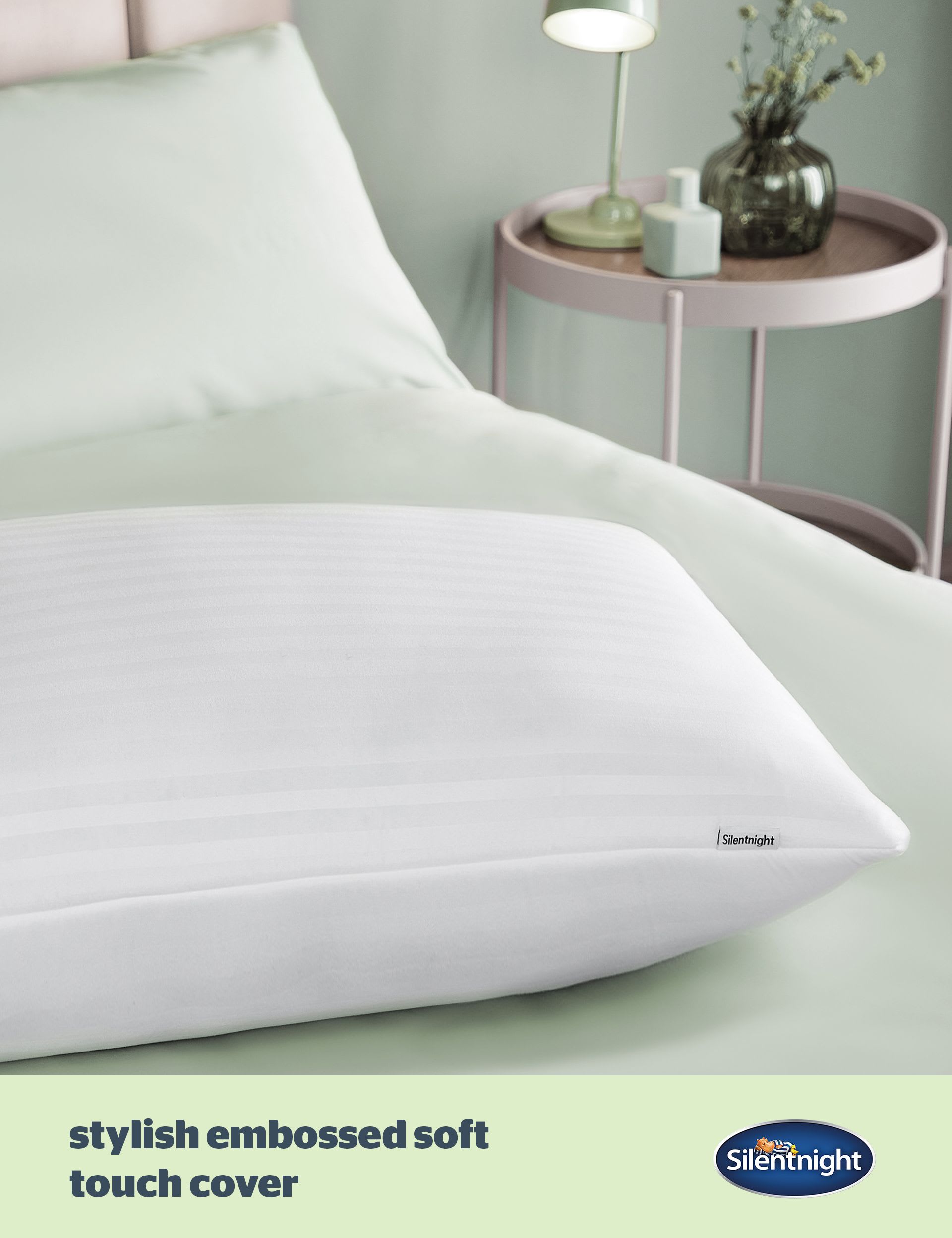 Silentnight Anti-Allergy Memory Foam Pillows 2 Pack - British product
