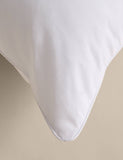 Cluster fibre firm pillows in a 2 pack - British product