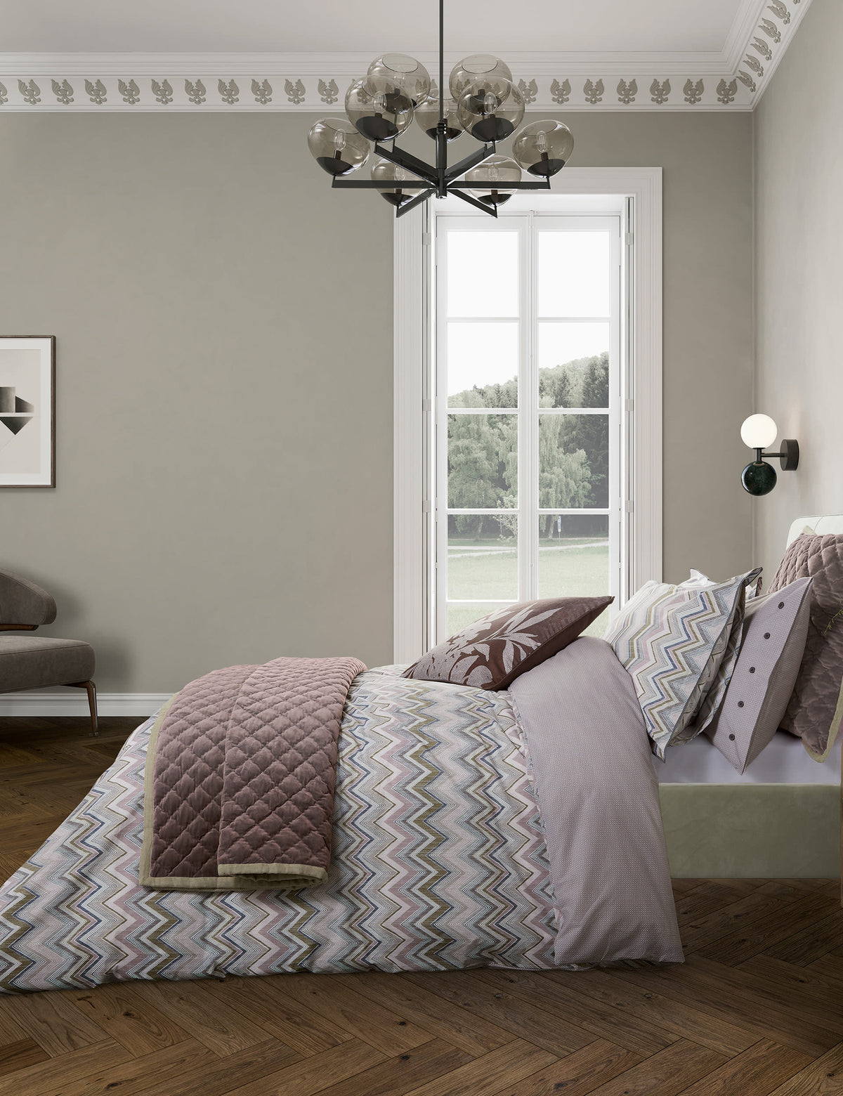 Bedeck of Belfast Claudia pillowcases 2 pack - British product