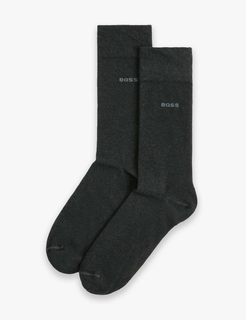 BOSS cotton rich ankle socks 2 pack - British product