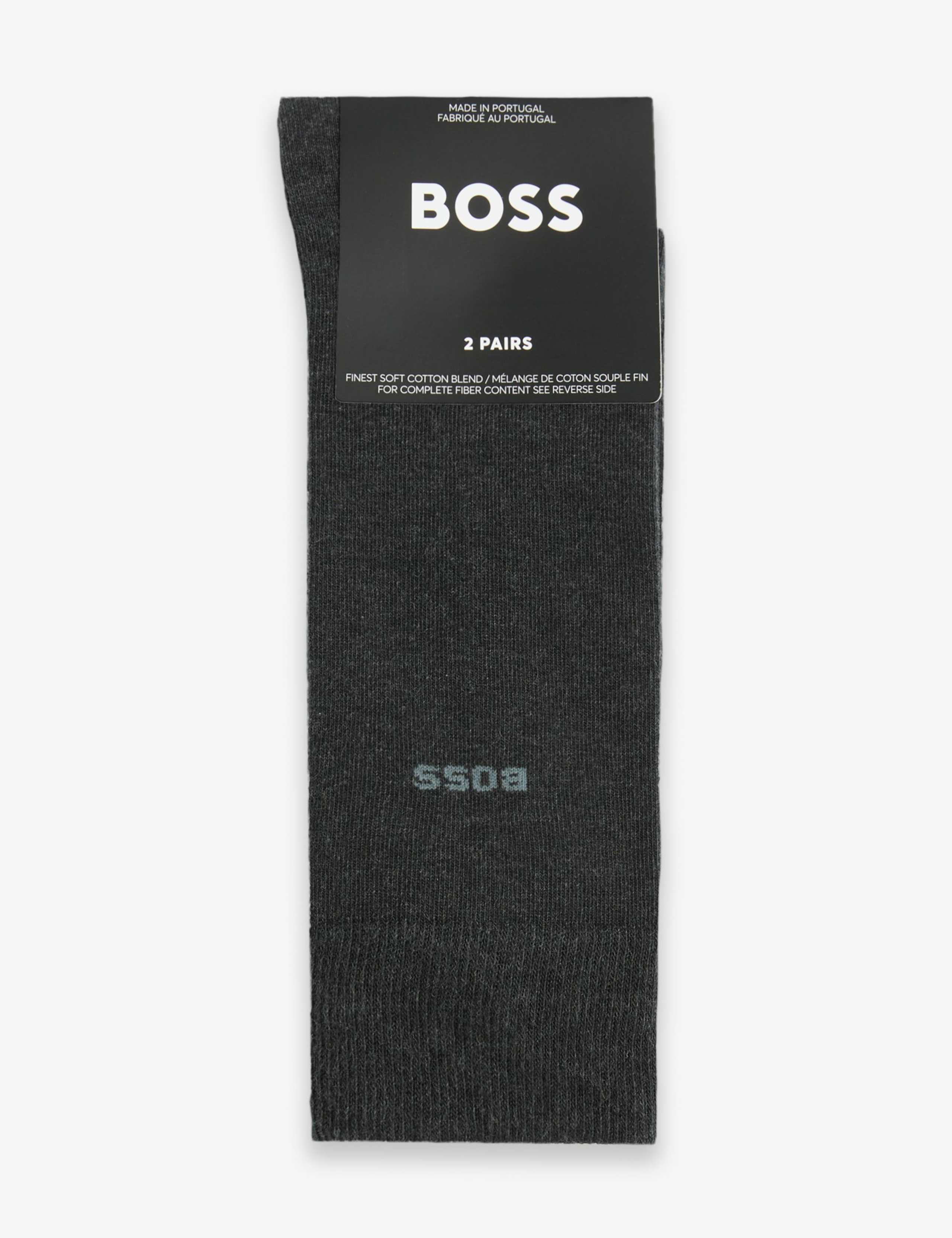 BOSS cotton rich ankle socks 2 pack - British product