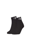 Calvin Klein cotton rich monogram trainer socks 2-pack, UK version
