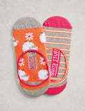 White Stuff patterned footsies 2 pack, UK version
