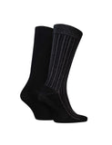 Calvin Klein cotton rich patterned socks 2 pack (British brand)