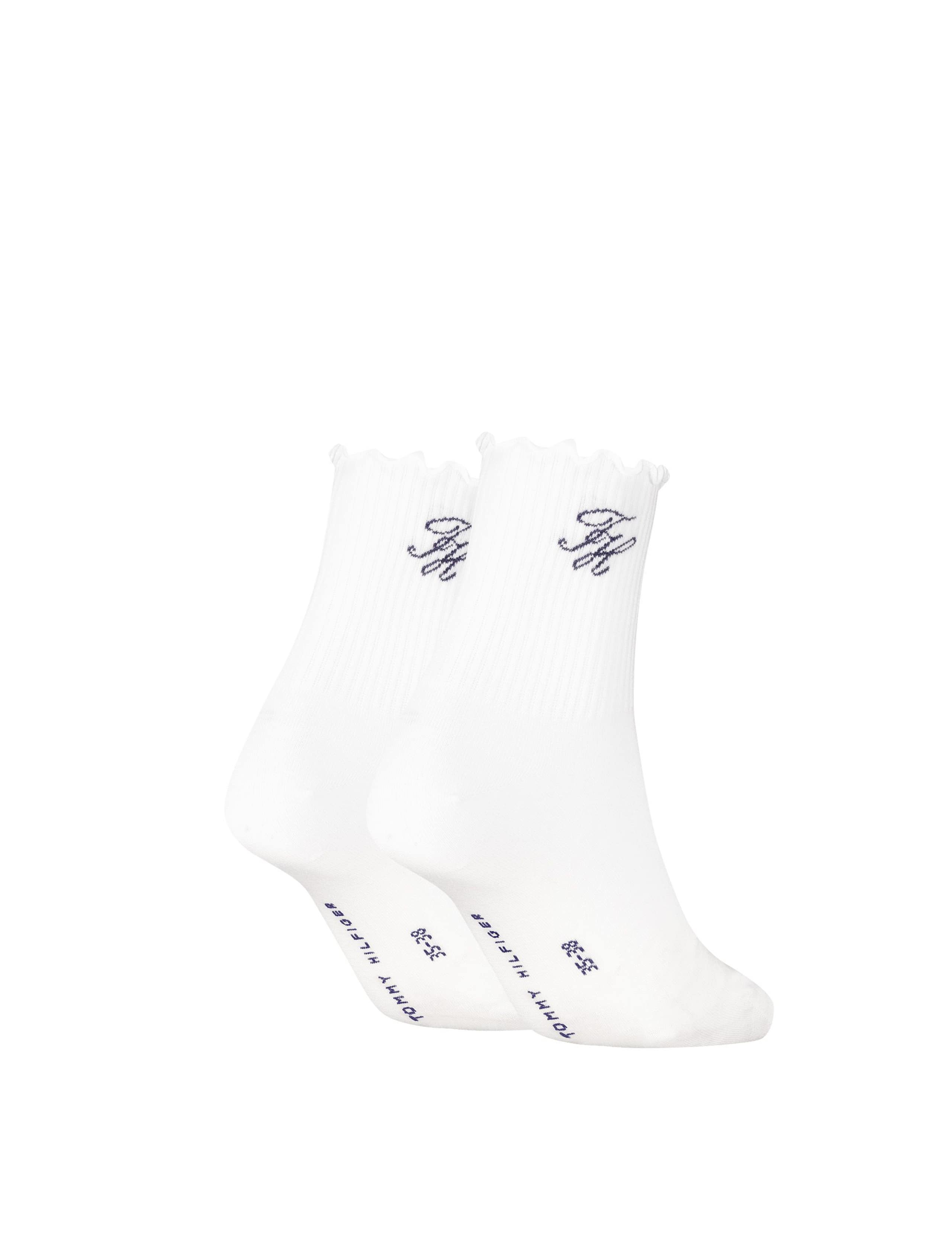 Tommy Hilfiger cotton rich ankle socks 2 pack (British brand)