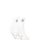 Tommy Hilfiger cotton rich ankle socks 2 pack (British brand)