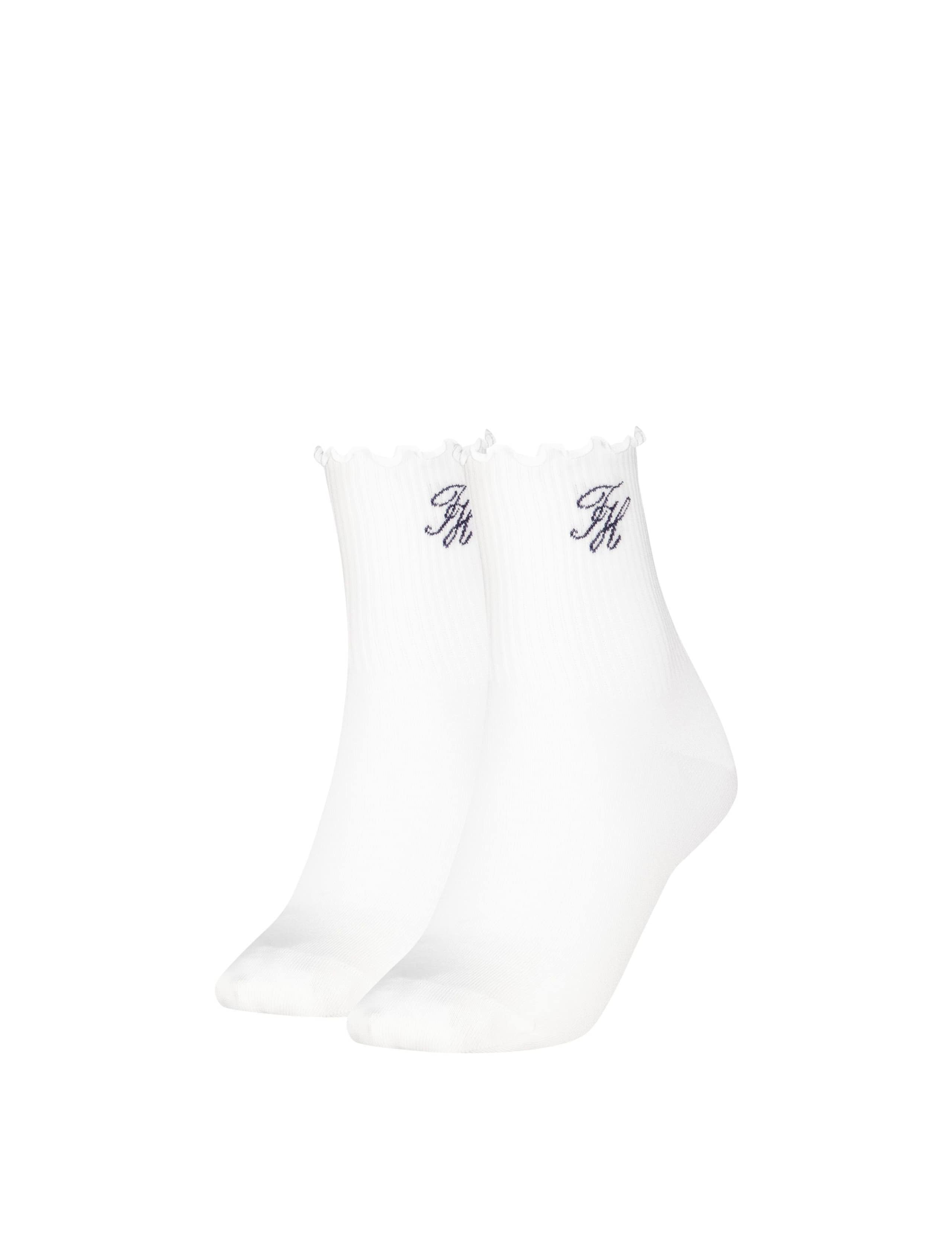 Tommy Hilfiger cotton rich ankle socks 2 pack (British brand)