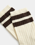 M&S cotton rich ribbed crew socks 2 pack (British brand)
