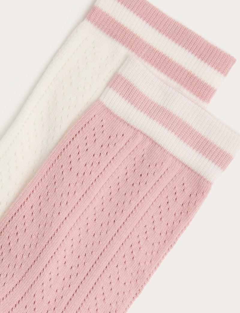 M&S cotton rich crew socks 2 pack - British product