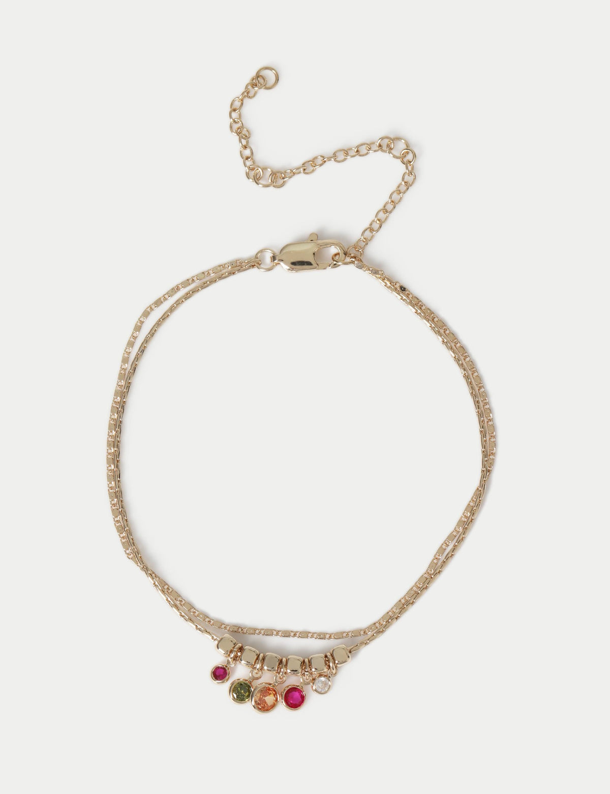 M&S cupchain anklet 2 pack, imported from the UK