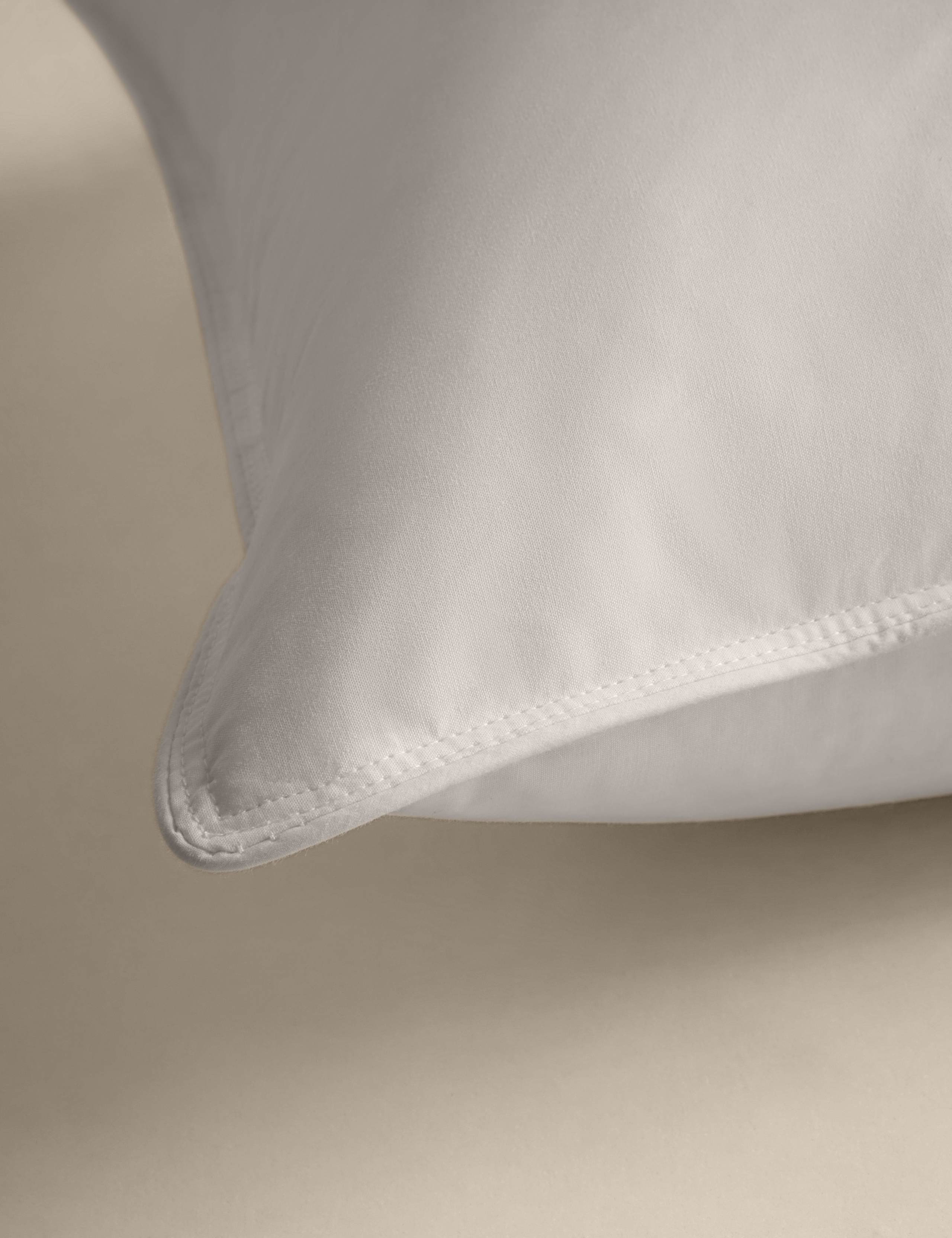 Duck feather and down firm pillows 2 pack - British product