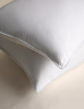 Duck feather and down firm pillows 2 pack - British product