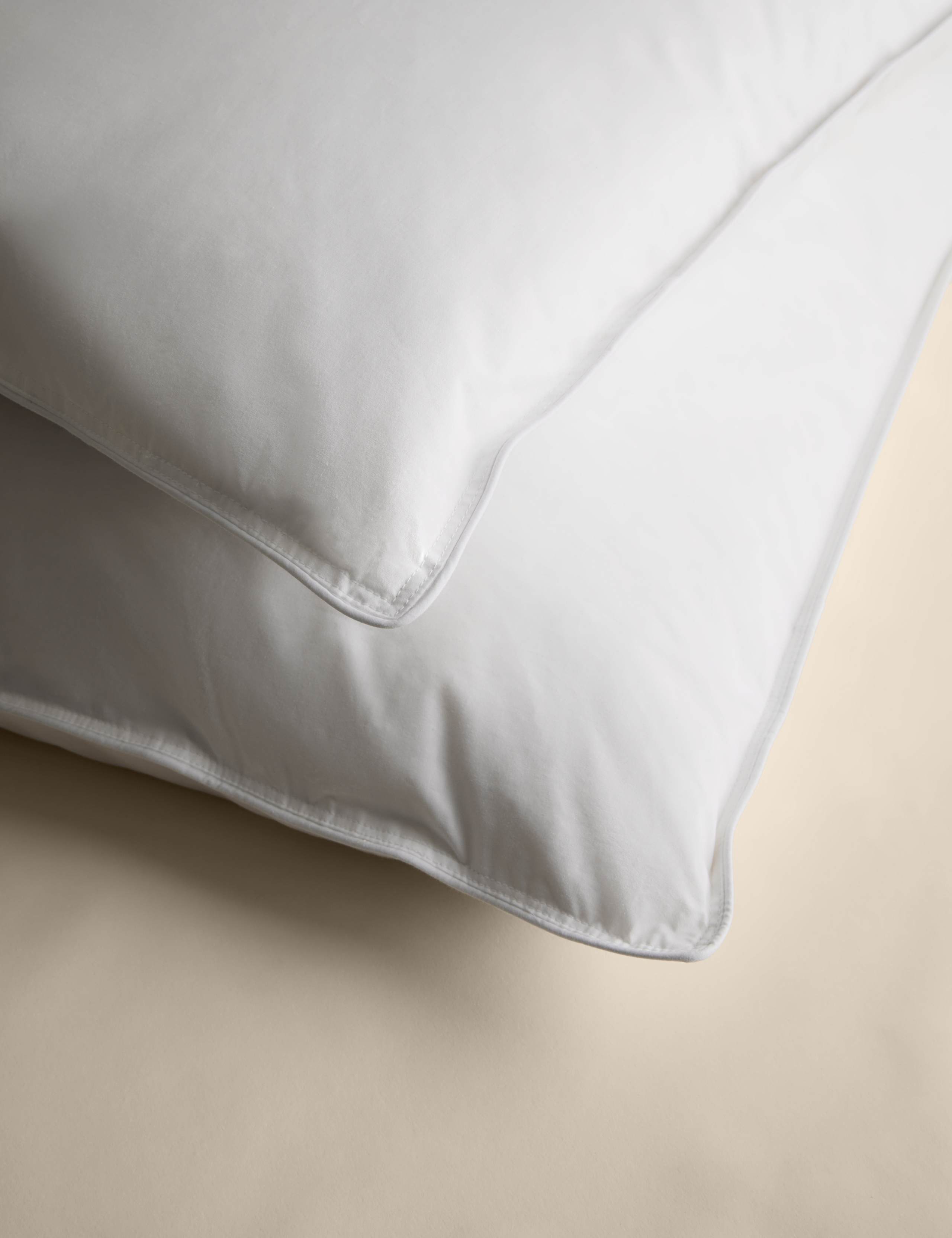 Duck feather and down soft pillows 2 pack 48x74cm - British product