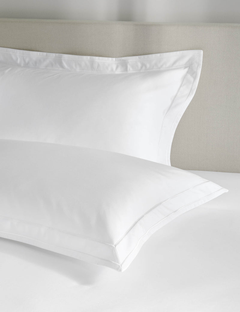 Egyptian cotton Oxford pillowcases 2 pack - British product