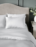Egyptian cotton sateen 400 thread count pillowcases 2 pack - British product