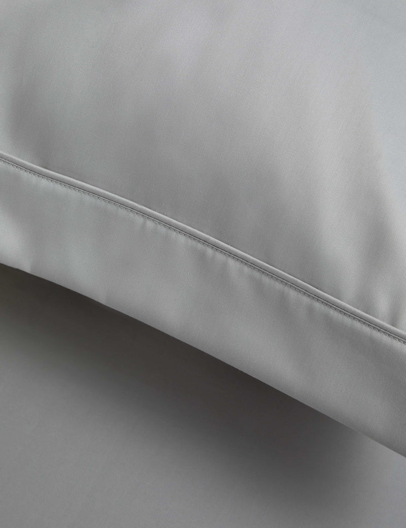 Egyptian cotton sateen pillowcases 2 pack, imported from the UK