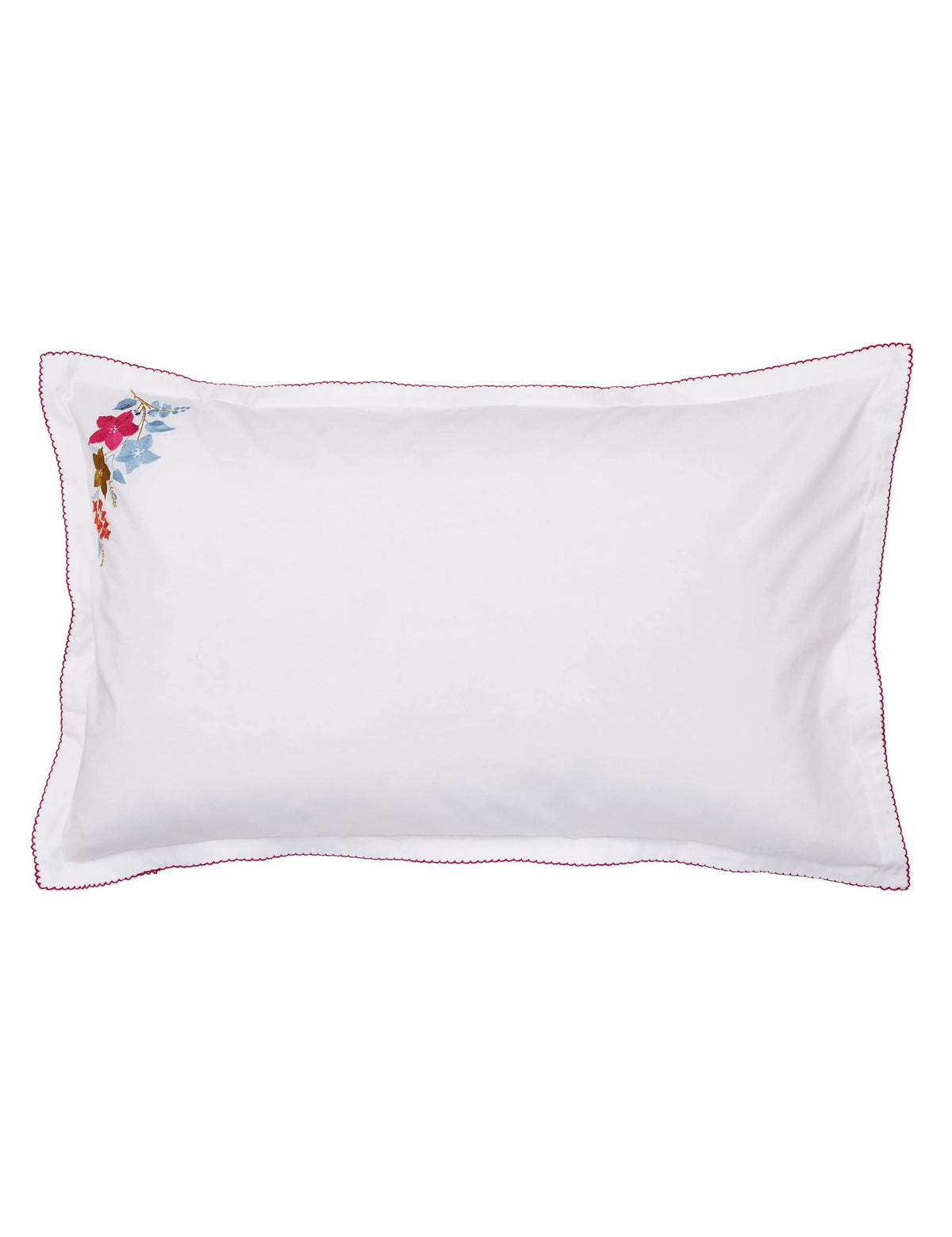 Land & Shore Fia pure cotton pillowcases 2 pack, UK version