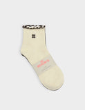 Sweaty Betty frill cuff ankle high socks 2 pack (British brand)