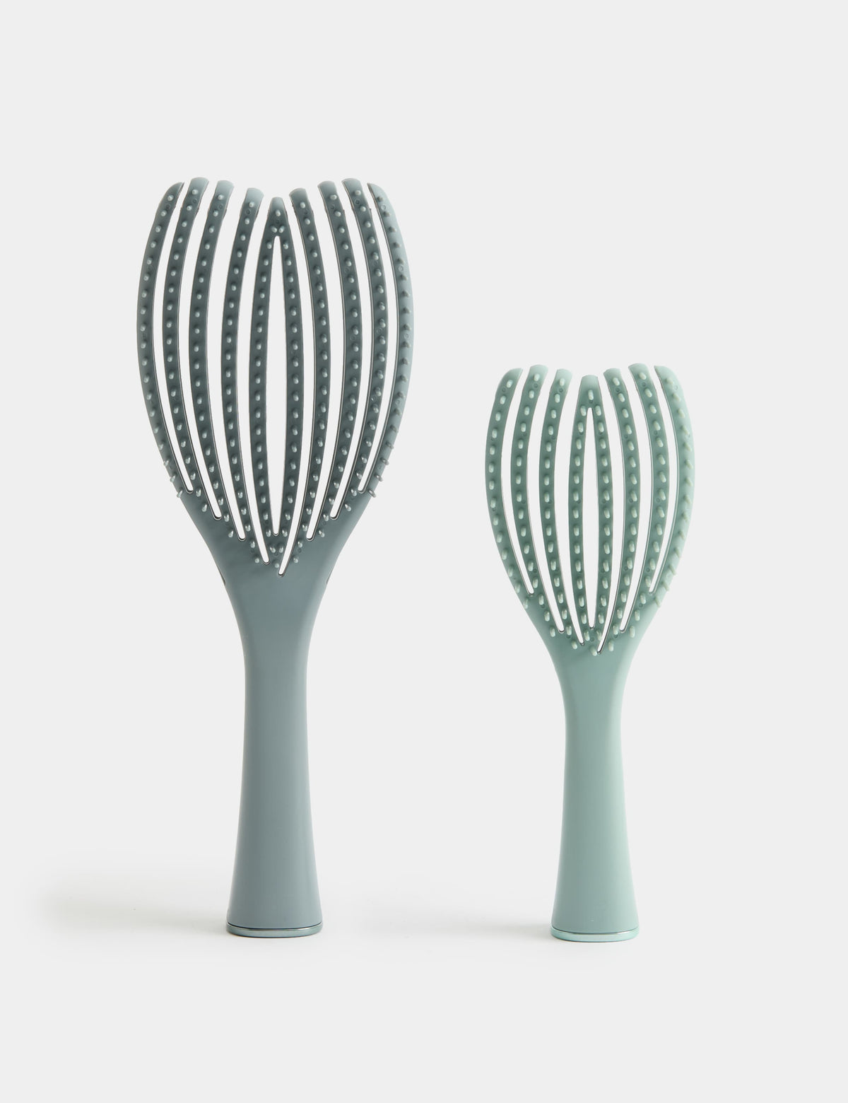 2 pack hair brushes vented detangling set (British brand)