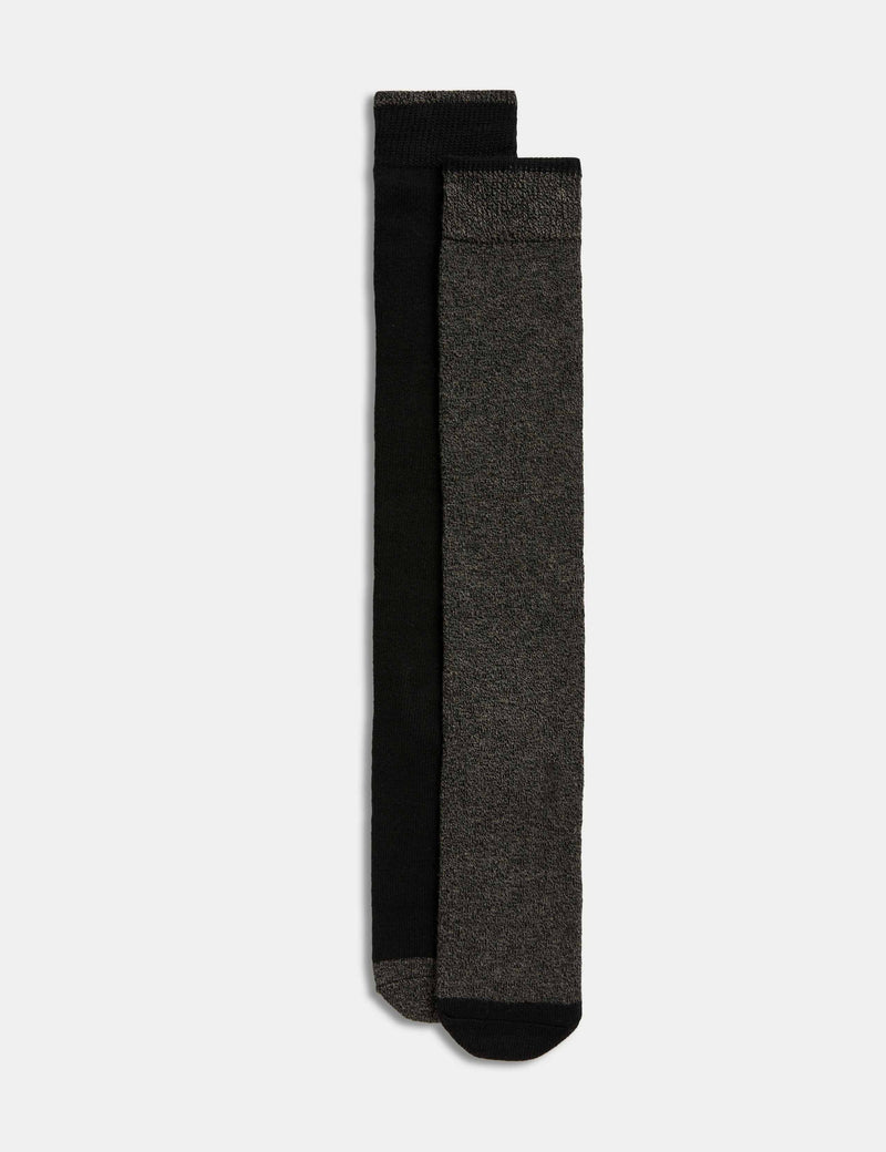 M&S Heatgen long thermal socks 2 pack (British brand)
