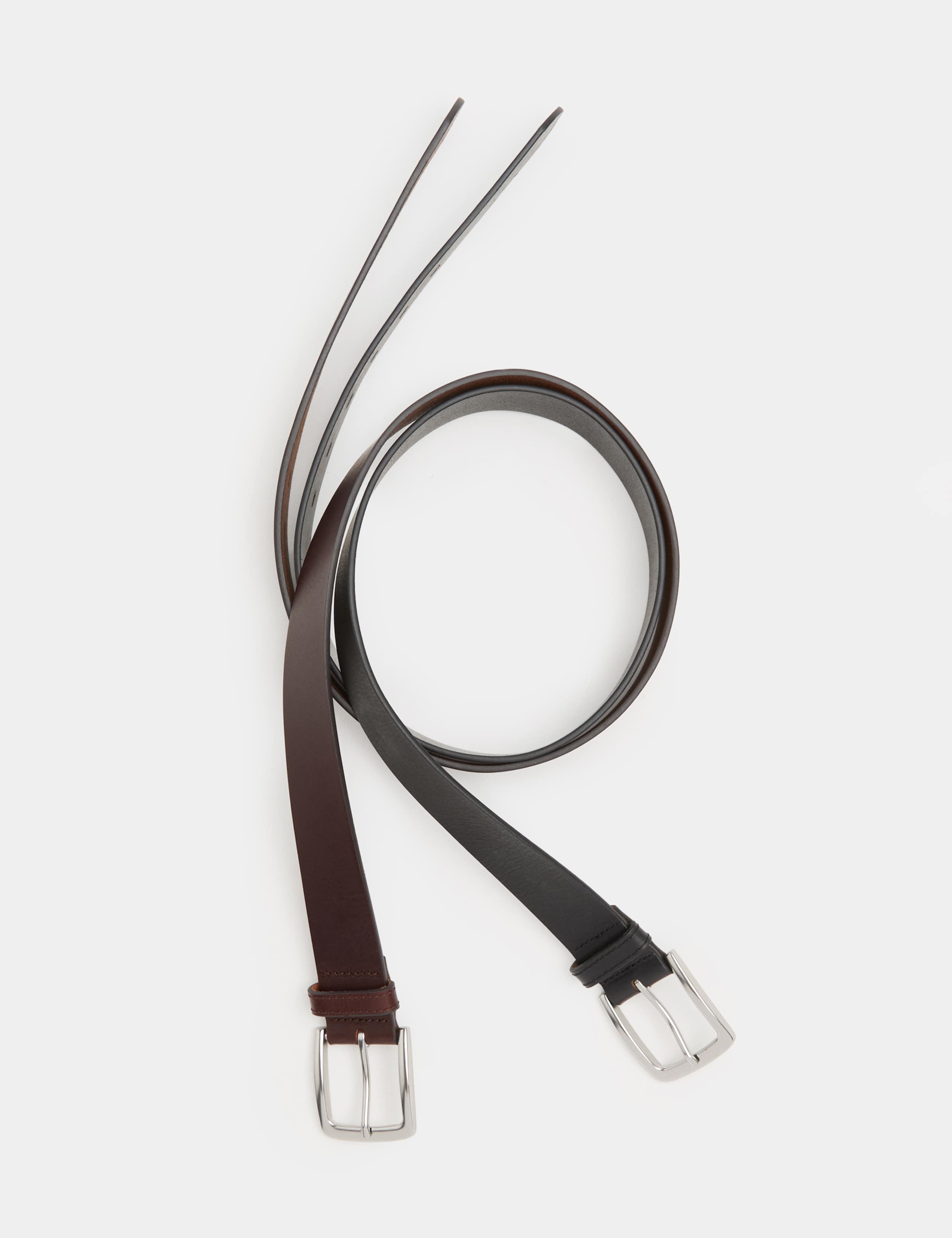 M&S leather belts two-pack (British brand)