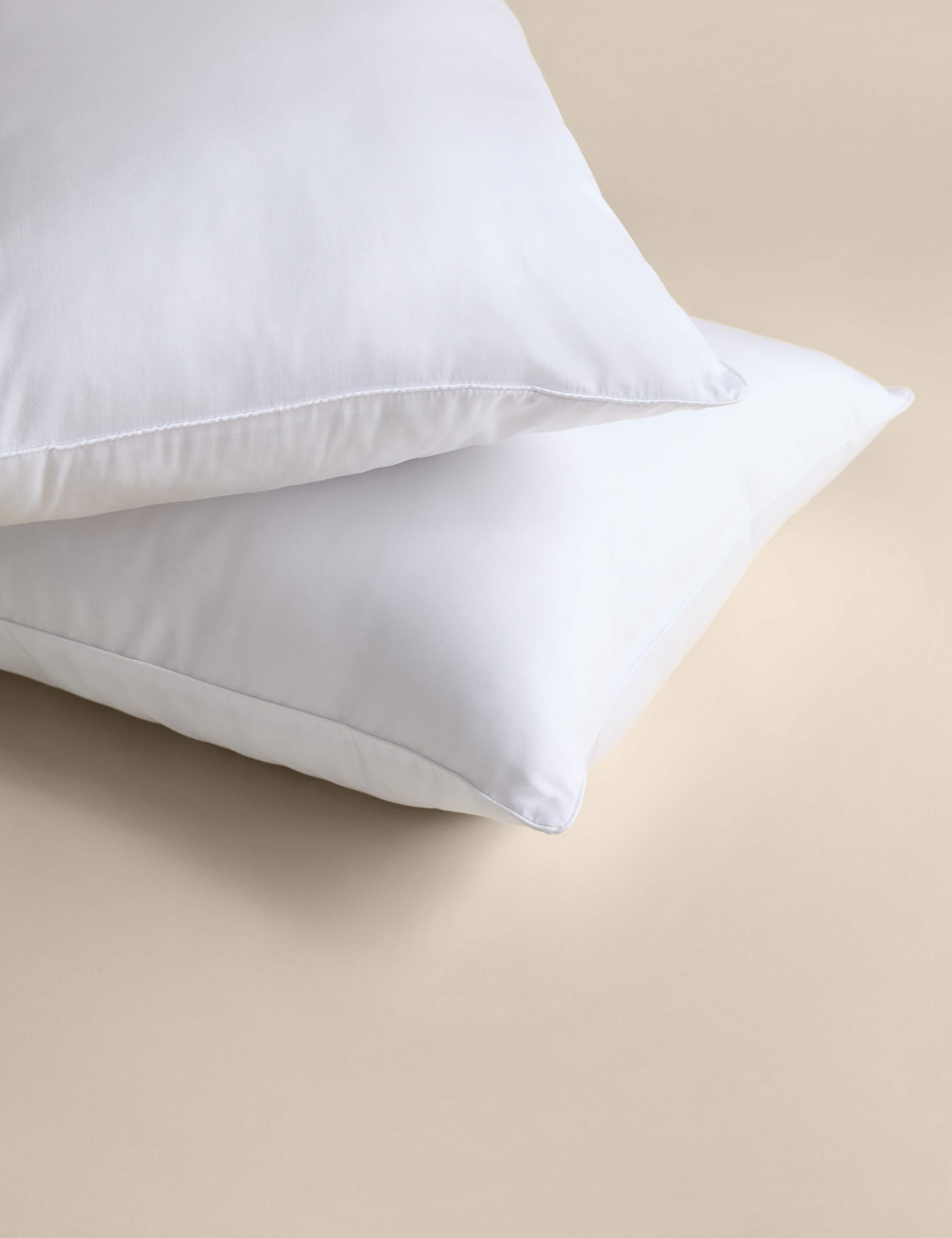 Down alternative firm pillows 2 pack, imported from the UK