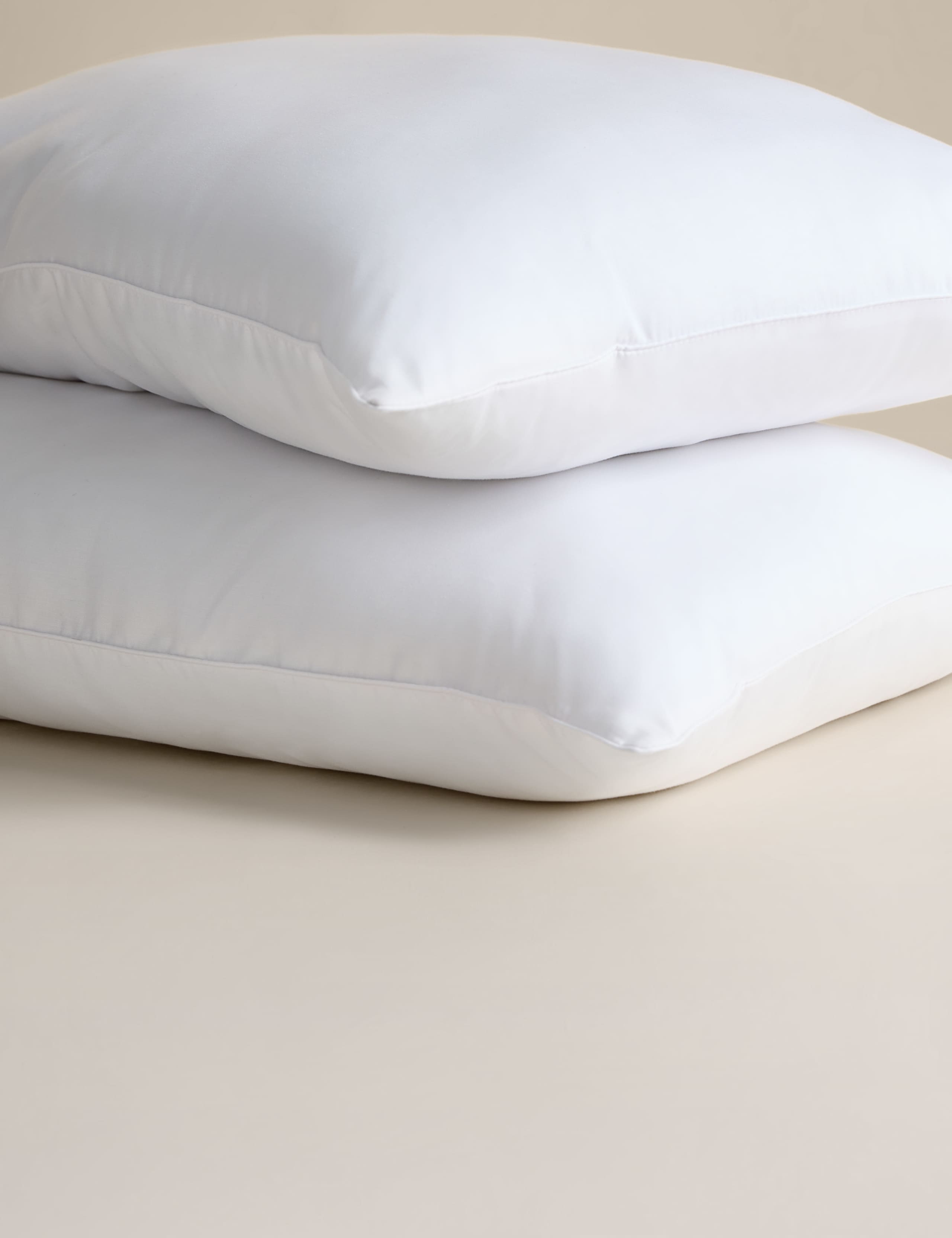 Luxury down alternative medium pillows 2 pack (British brand)