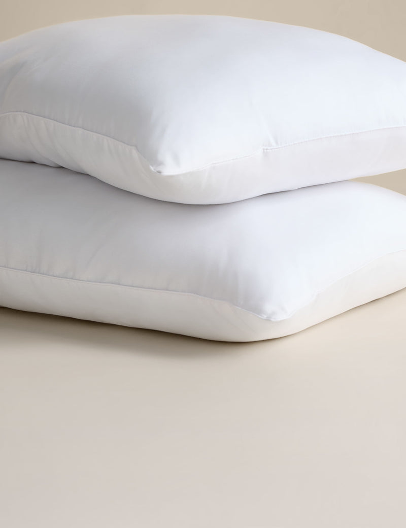 Luxury down alternative medium pillows 2 pack (British brand)
