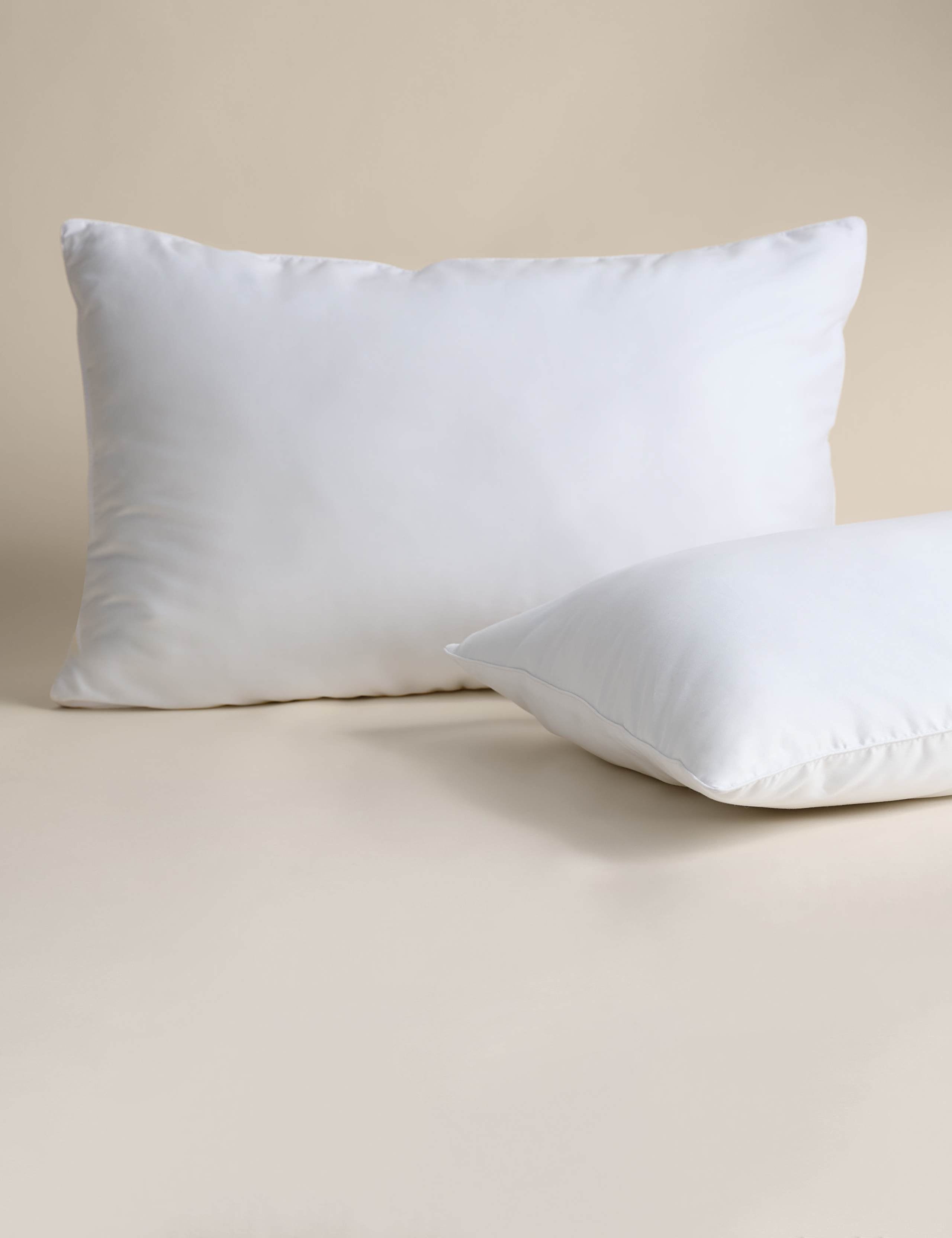 2 pack luxury down alternative pillows, imported from the UK