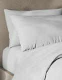Pure cotton 180 thread count pillowcases 2-pack, imported from the UK