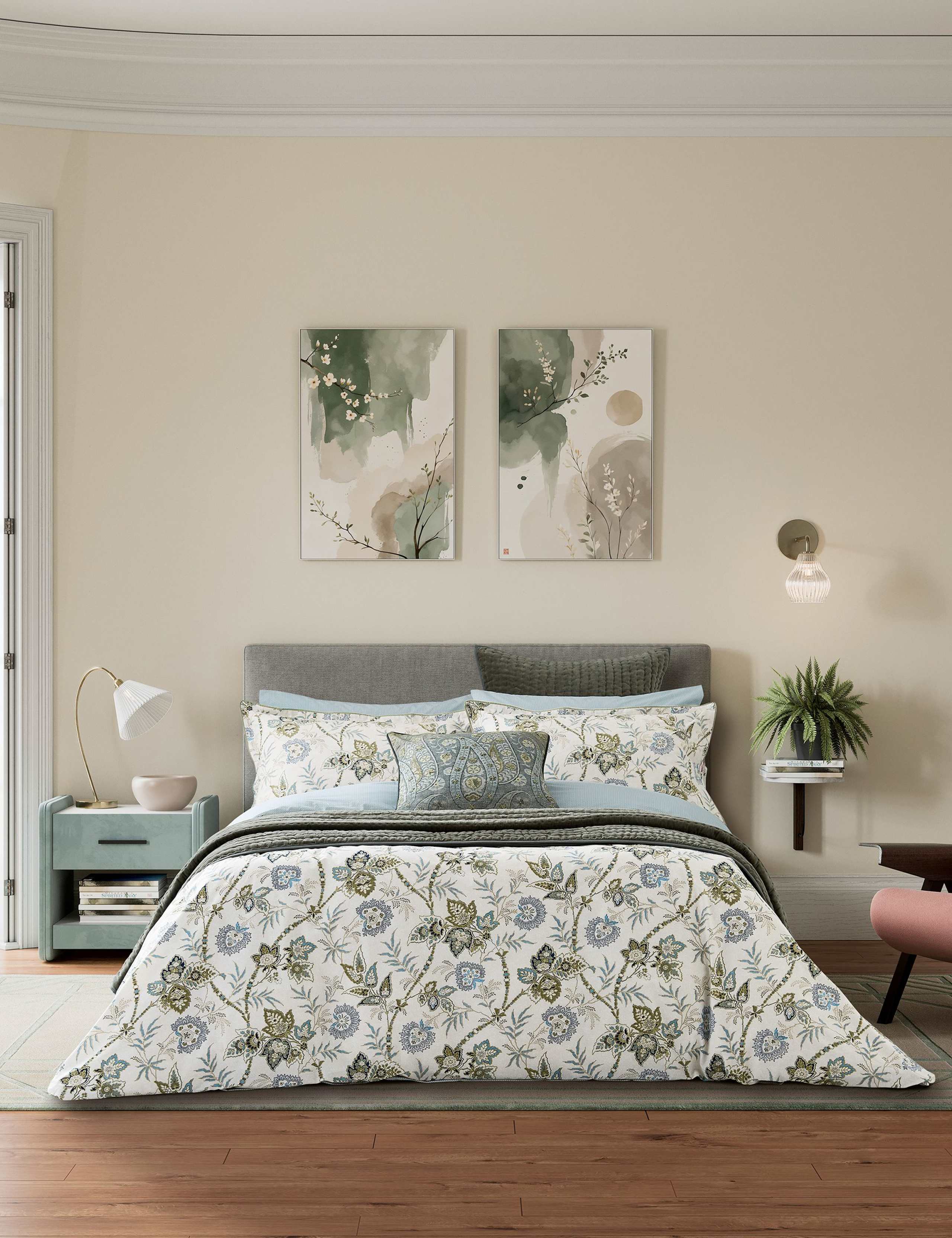 Bedeck of Belfast pure cotton pillowcases 2-pack - British product