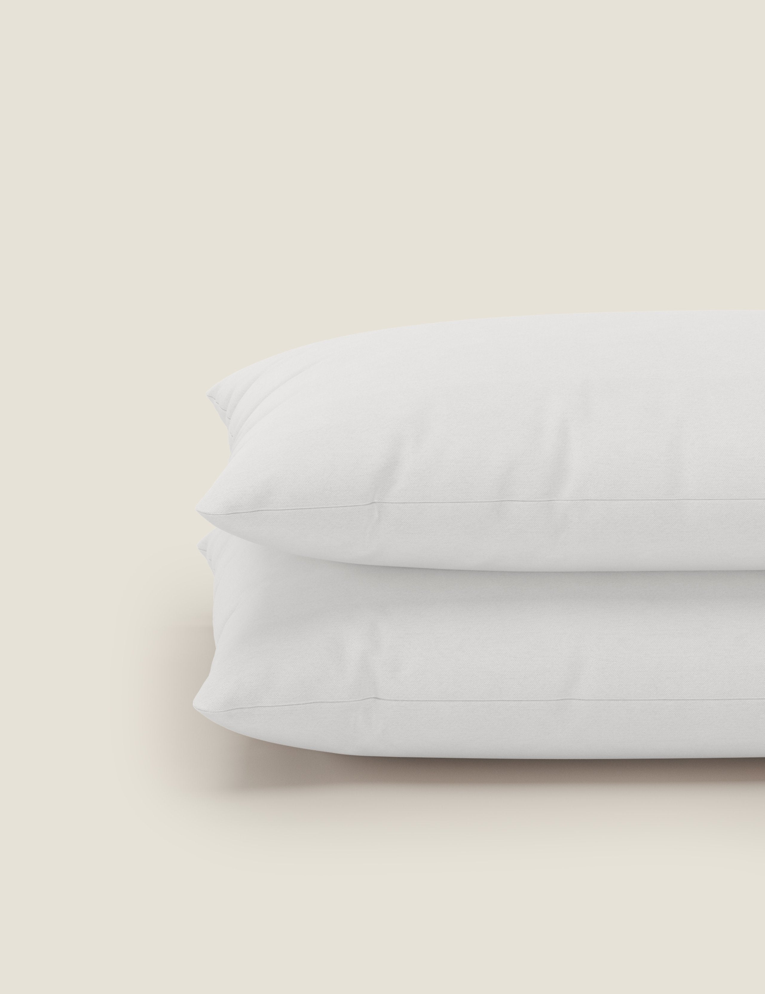 Pure cotton 300 thread count pillowcases 2 pack, imported from the UK