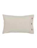 Bedeck of Belfast Alba striped pillowcases 2 pack (British brand)