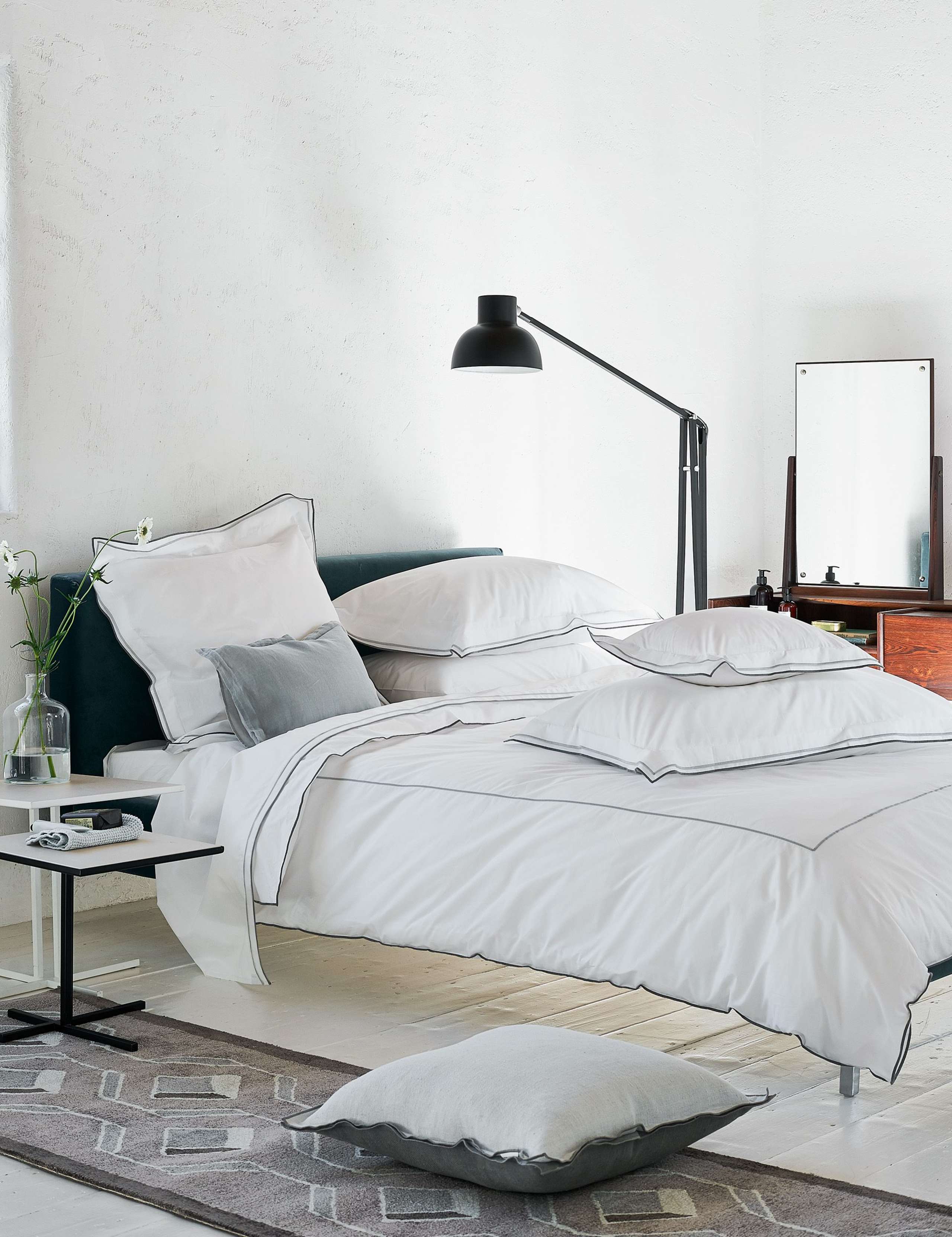 Designers Guild cotton pillowcases 2 pack, imported from the UK