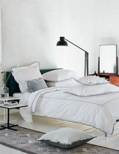 M&S Designers Guild 2 Pack Pure Cotton Astor Pillowcases- Buy online at McGrocer