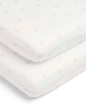 Mamas & Papas bunny fitted sheets for cot beds, imported from the UK
